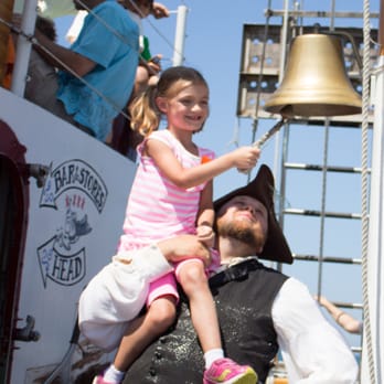 Tall Ship Windy - Pirate Rick letting my daughter ring the bell - Boating Near Me - Chicago, Illinois Tall Ship Windy - Pirate Rick letting my daughter ring the bell - Boating Near Me - Chicago, Illinois
