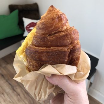 Mocco Bistro - Egg and cheese breakfast croissant. - Greek Near Me - Charlotte, North Carolina