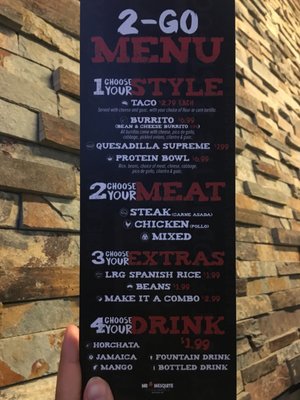Menu photo 3 Mesquite Fresh Street Mex Phoenix, AZ