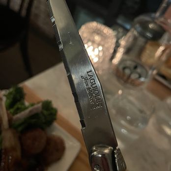 Margeaux Supper Parlor - Nice knife.  This means a lot to me. - French Near Me - Cambridge, Massachusetts
