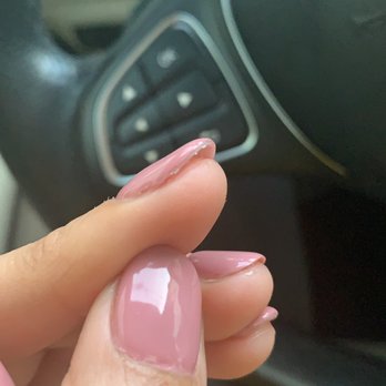 Image Nail Salon - Look at the not even thickness and around my nails didnt have nail filing. - Nail Salons Near Me - Tigard, Oregon Image Nail Salon - Look at the not even thickness and around my nails didnt have nail filing. - Nail Salons Near Me - Tigard, Oregon