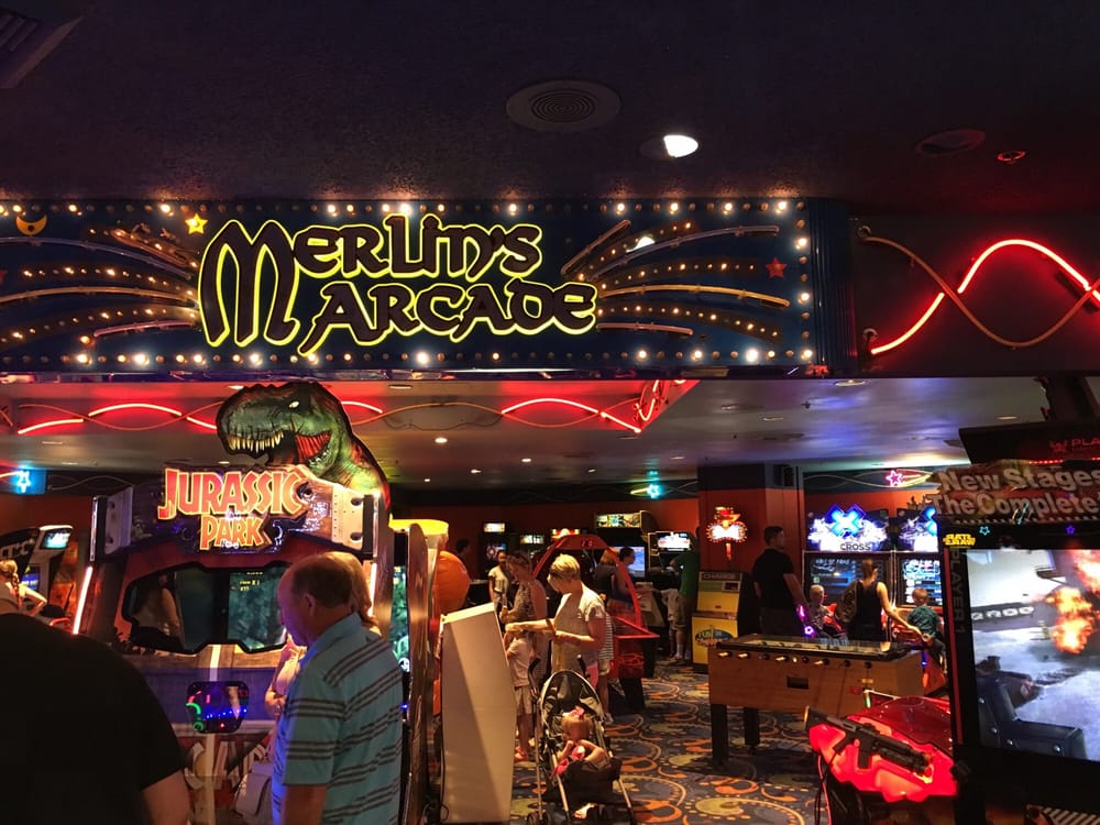 MERLIN’S ARCADE Updated September 2024 Excalibur Way, Las Vegas, Nevada Arcades Yelp