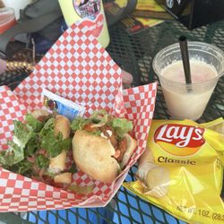 Pug Ryan's Lakeside Tiki Bar - Shrimp po boy