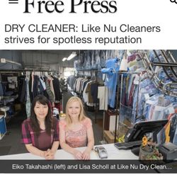 Like Nu Cleaners - LikeNu Cleaner has been voted Best Cleaners in town