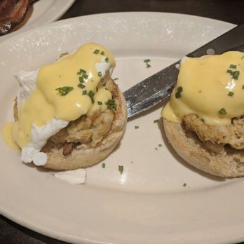 Wildfire - Oven roasted crab cake Benedict - Steakhouses Near Me - McLean, Virginia Wildfire - Oven roasted crab cake Benedict - Steakhouses Near Me - McLean, Virginia