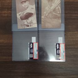 Saco River Auction Co - Fake cards sold to me by Saco Auctions.