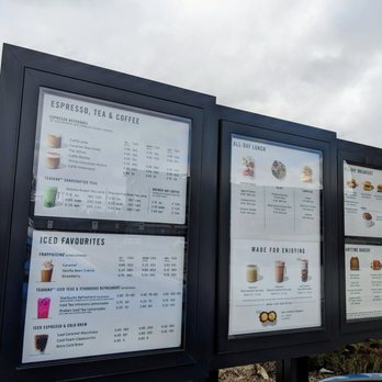Starbucks - Menu - Coffee & Tea Near Me - Ajax, Ontario
