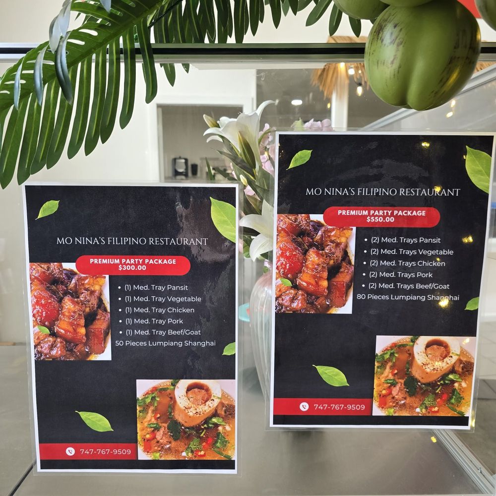 Mo Nina's Filipino Restaurant - Mexican Near Me - Northridge, California Mo Nina's Filipino Restaurant - Mexican Near Me - Northridge, California
