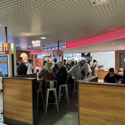 Burger King - Burger King through customs.