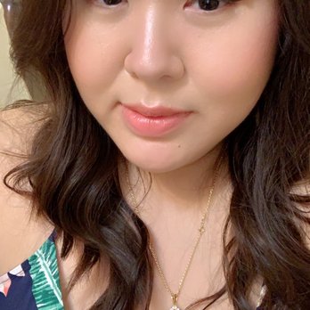 Vida Bella Salon - Long face framing bangs with medium cut layers - Hair Salons Near Me - Syracuse, New York