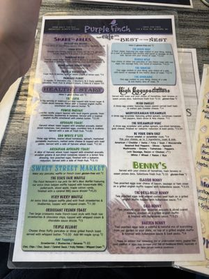 Menu photo 1 Purple Finch Cafe Bedford, NH Menu photo 1 Purple Finch Cafe Bedford, NH
