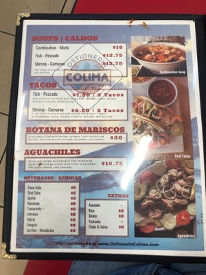 Menu photo 4 Ostioneria Colima Los Angeles, CA Menu photo 4 Ostioneria Colima Los Angeles, CA