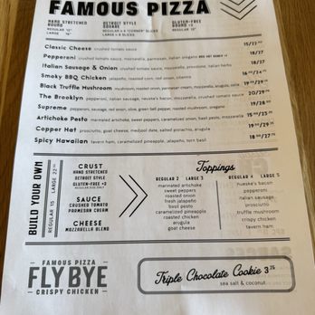 Fly Bye - Menu - Salad Near Me - Phoenix, Arizona
