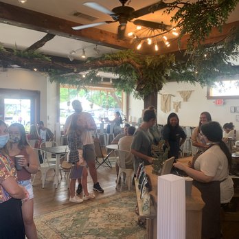 Canopy and the Roots - Customers, lines, & optional masks - Coffee & Tea Near Me - Dahlonega, Georgia Canopy and the Roots - Customers, lines, & optional masks - Coffee & Tea Near Me - Dahlonega, Georgia