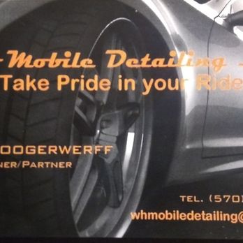 WH Mobile Detailing - New business cards - Auto Detailing Near Me - Schuylkill Haven, Pennsylvania WH Mobile Detailing - New business cards - Auto Detailing Near Me - Schuylkill Haven, Pennsylvania