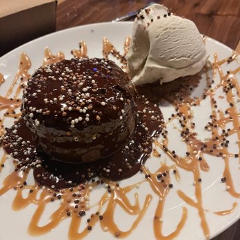 Foxhole Culinary Tavern - Chocolate Godiva Cake - New American Near Me - Austin, Texas Foxhole Culinary Tavern - Chocolate Godiva Cake - New American Near Me - Austin, Texas