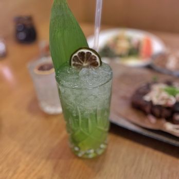 Ozumo - Panda Mirdori High Ball Cocktail - Izakaya Near Me - San Jose, California Ozumo - Panda Mirdori High Ball Cocktail - Izakaya Near Me - San Jose, California