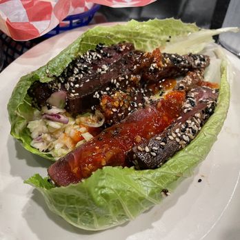 Atomic Seafood & Bar - Ahi Tuna Lettuce Wraps - Seafood Near Me - Lusby, Maryland