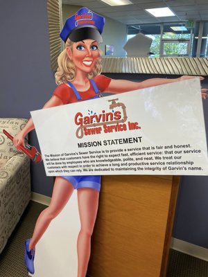 Garvin's Plumbing and Sewer Logo