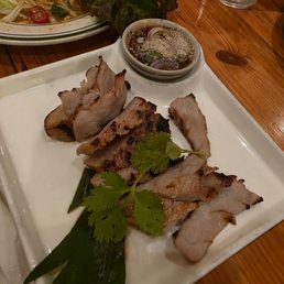 Seasonal pork jowl Seasonal pork jowl