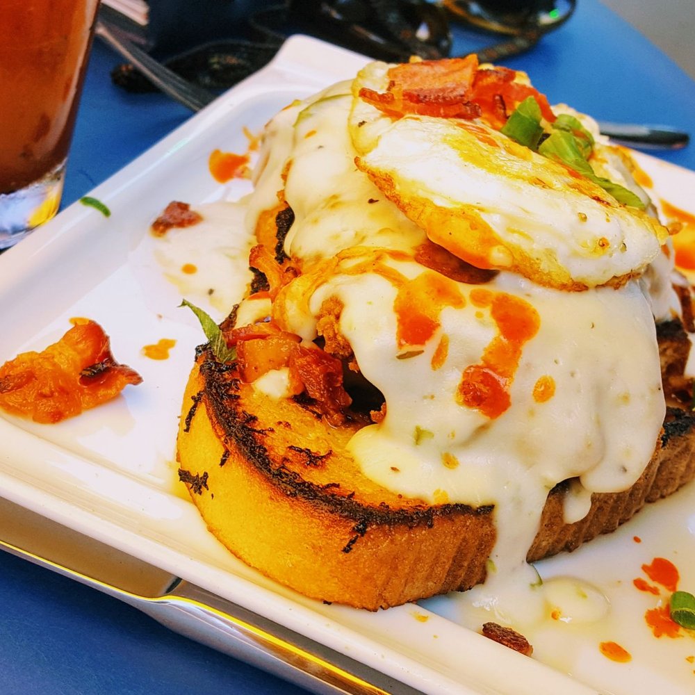 Topgolf - The GOAT open faced sandwich - Golf Near Me - Charlotte, North Carolina Topgolf - The GOAT open faced sandwich - Golf Near Me - Charlotte, North Carolina