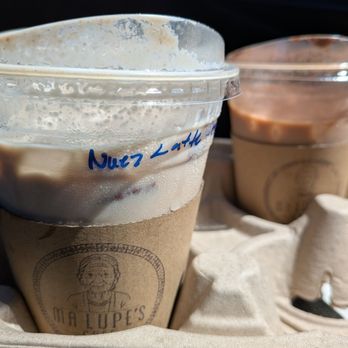 Ma Lupes Cafe - Nuez Latte and Mocha Oaxaqueña. Both amazing and truly authentic and unique flavors. - Coffee & Tea Near Me - Pomona, California Ma Lupes Cafe - Nuez Latte and Mocha Oaxaqueña. Both amazing and truly authentic and unique flavors. - Coffee & Tea Near Me - Pomona, California