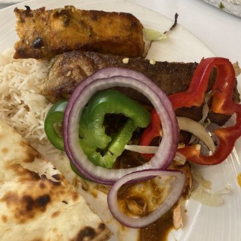 Namaste - Tandoori Salmon w/ Curry sauce on the side GREAT! - Indian Near Me - Gambrills, Maryland