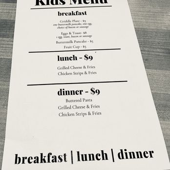 Putah Creek Cafe - Kid's Menu - Breakfast & Brunch Near Me - Winters, California Putah Creek Cafe - Kid's Menu - Breakfast & Brunch Near Me - Winters, California