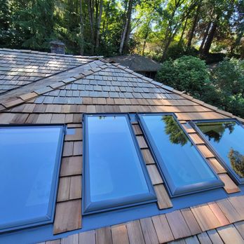 Seattle Skylights - three skylights on the roof of a home - General Contractors Near Me - SeaTac, Washington Seattle Skylights - three skylights on the roof of a home - General Contractors Near Me - SeaTac, Washington