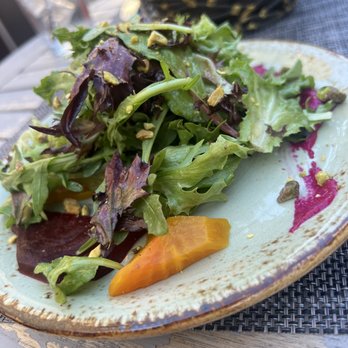 Purple Sage - Beet salad, pumpkin seeds, goat cheese and fresh mix of buttery lettuce & spring mix! - American Near Me - Park City, Utah Purple Sage - Beet salad, pumpkin seeds, goat cheese and fresh mix of buttery lettuce & spring mix! - American Near Me - Park City, Utah
