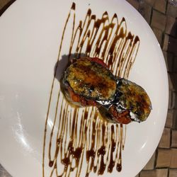 Restaurante Patanegra - Eggplant with goat cheese delicious