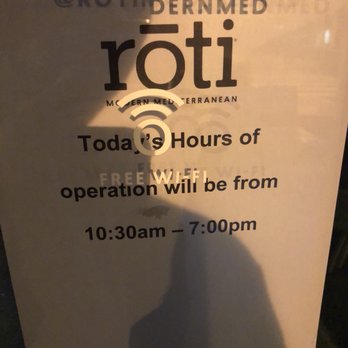 Roti - CLOSED FOR BUSINESS--let down - Mediterranean Near Me - Washington, DC, District of Columbia Roti - CLOSED FOR BUSINESS--let down - Mediterranean Near Me - Washington, DC, District of Columbia