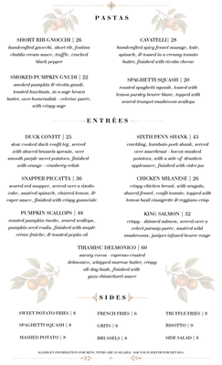 Menu photo 1 Persimmon’s Restaurant Baldwinsville, NY Menu photo 1 Persimmon’s Restaurant Baldwinsville, NY