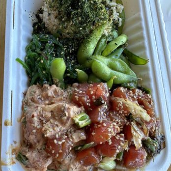 Jus' Poke - Spicy Poke & Shoyu Poke on Brown Rice! - Hawaiian Near Me - Redondo Beach, California Jus' Poke - Spicy Poke & Shoyu Poke on Brown Rice! - Hawaiian Near Me - Redondo Beach, California
