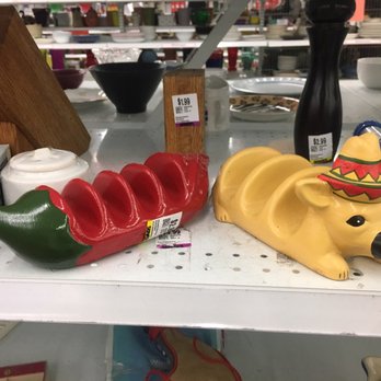 Savers - Taco dispensers. I would've bought them, but they were made in China, not Mexico. Disappointing. - Thrift Stores Near Me - Crystal Lake, Illinois
