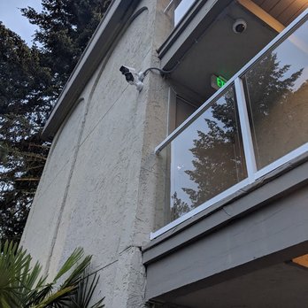 Tech Security USA - Neat and safe installation even though it needed to be at a great height. - Security Systems Near Me - Lynnwood, Washington