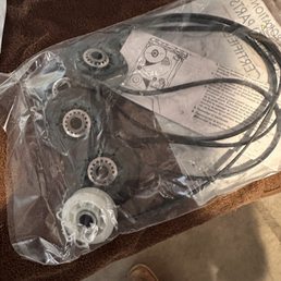 Dryer belt and wheels kit.