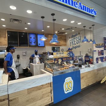 Auntie Anne's - customers at the counter - Pretzels Near Me - Aurora, Illinois