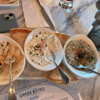 Greek Bistro - The Trio appetizer - Greek Near Me - Glendale, California Greek Bistro - The Trio appetizer - Greek Near Me - Glendale, California