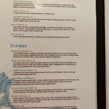 Oceanview Terrace Bar and Grill - menu - Bars Near Me - Daytona Beach, Florida