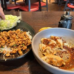 P.F. Chang's - Lettuce Wraps and Fried Pork Dumplings ...