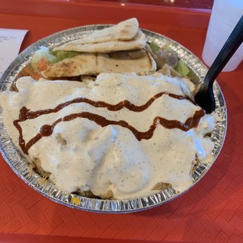 The Halal Guys - Chicken Platter - Halal Near Me - Countryside, Illinois The Halal Guys - Chicken Platter - Halal Near Me - Countryside, Illinois