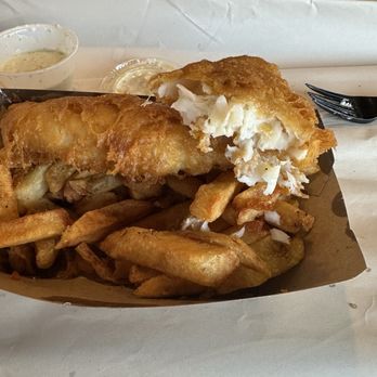 The CODfather Proper Fish & Chips - Inside of fish - Fish & Chips Near Me - North Charleston, South Carolina The CODfather Proper Fish & Chips - Inside of fish - Fish & Chips Near Me - North Charleston, South Carolina