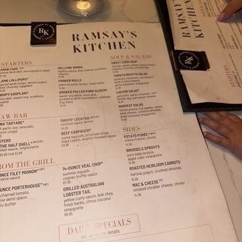 Ramsay's Kitchen at The Silver Legacy - American Near Me - Reno, Nevada