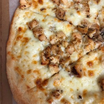 Mario's Pizza - Chicken Alfredo Pizza; delicious! - Pizza Near Me - Greensboro, North Carolina