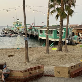 Steve's Steakhouse - View from our table - Steakhouses Near Me - Avalon, California Steve's Steakhouse - View from our table - Steakhouses Near Me - Avalon, California