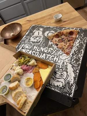 Thirsty Sasquatch & Hungry Sasquatch by null