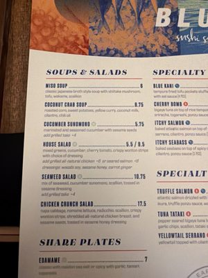 Menu photo 4 Blue Sushi Sake Grill Dallas, TX Menu photo 4 Blue Sushi Sake Grill Dallas, TX