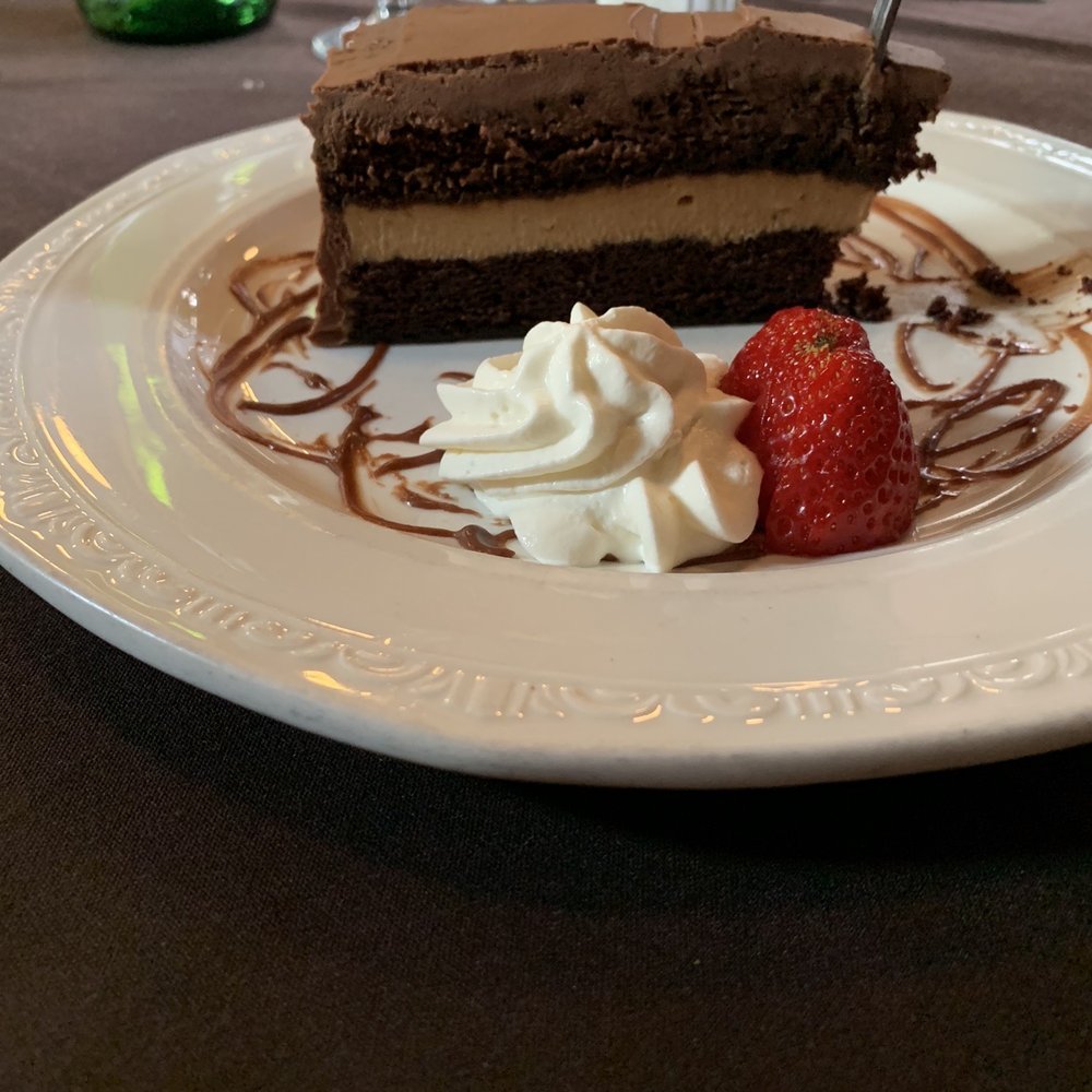 Station Restaurant At Mountain - Peanut butter chocolate ganache cake - Seafood Near Me - Mountain Lakes, New Jersey Station Restaurant At Mountain - Peanut butter chocolate ganache cake - Seafood Near Me - Mountain Lakes, New Jersey