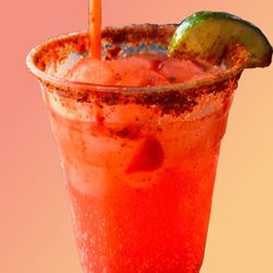 El Bajío Mexican Food - Topo Chico preparado  *Squirt  *Lime  *Chamoy  *Tajín  *Sour candy